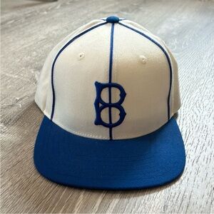Brooklyn Two-Tone Blue and White Baseball Cap